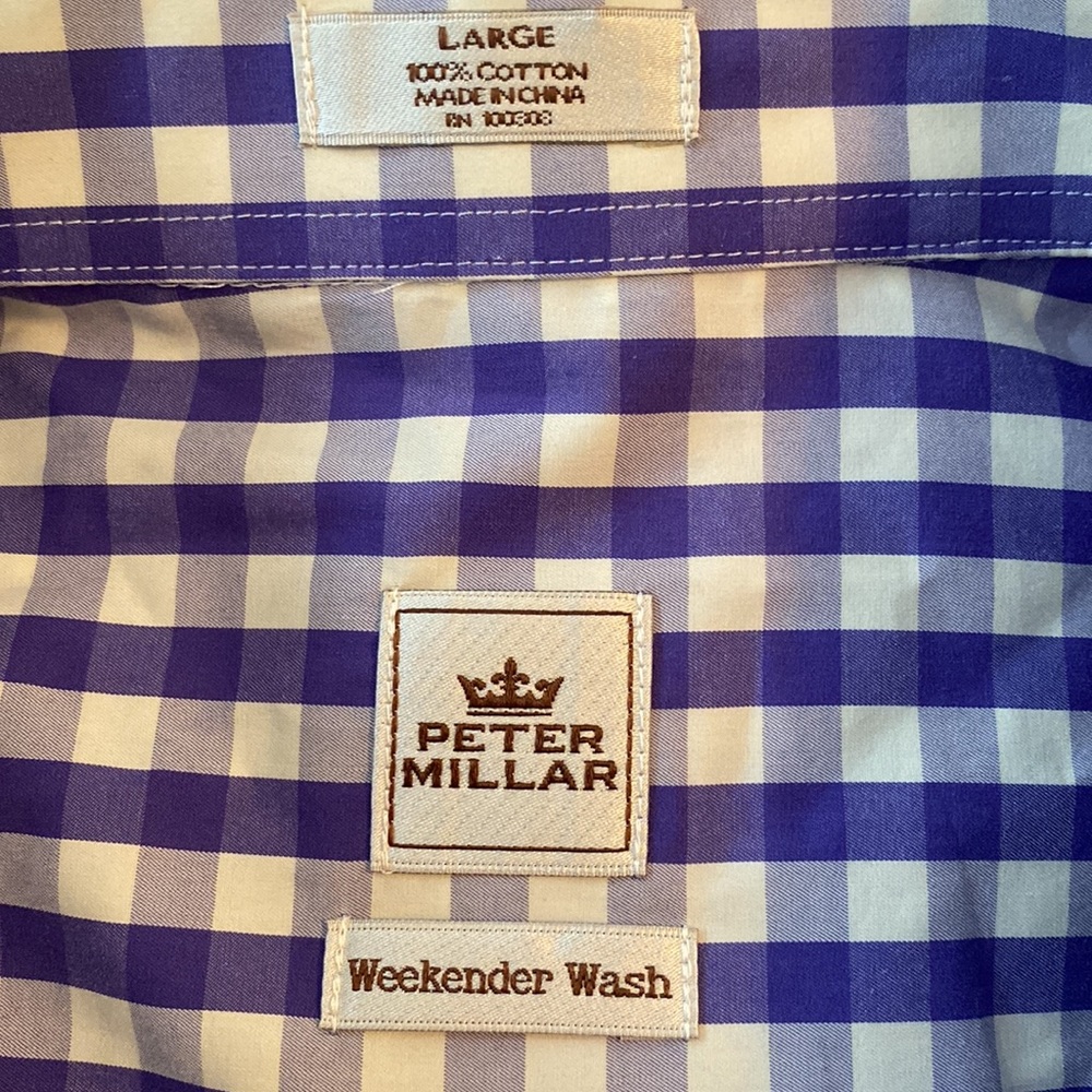 Peter Millar Weekender Wash Button Down - image 4